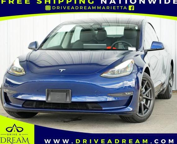 TESLA MODEL 3 2022 5YJ3E1EB4NF136414 image